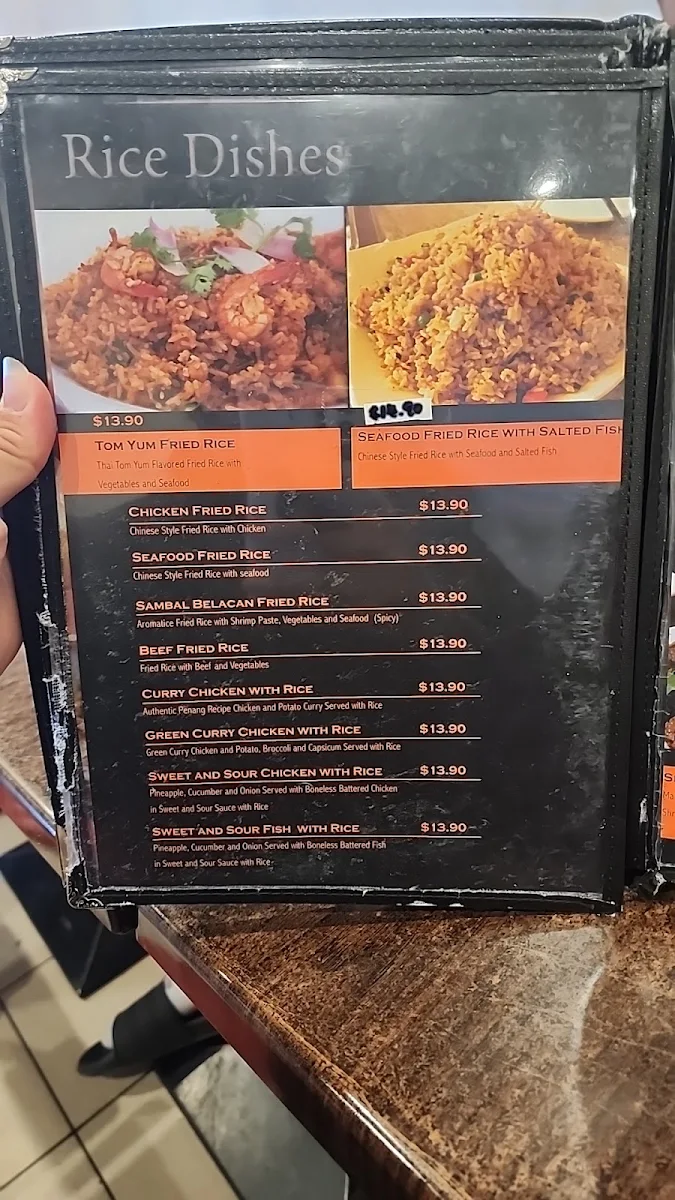 Menu, D' Ankasa