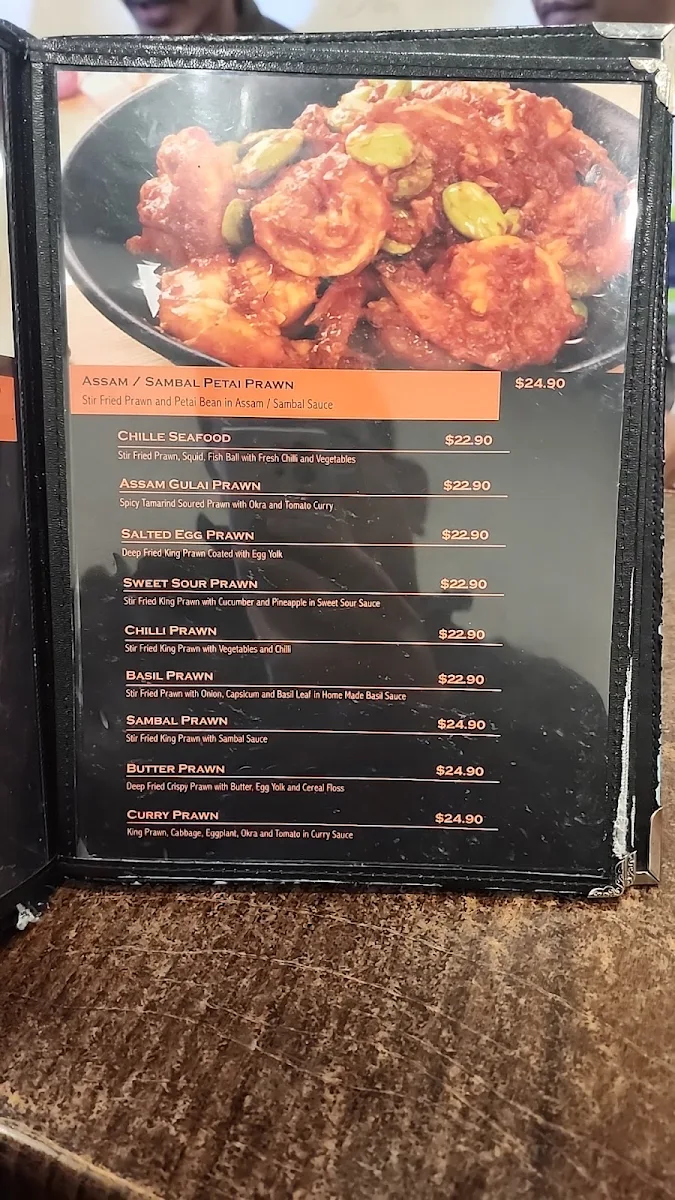 Menu, D' Ankasa