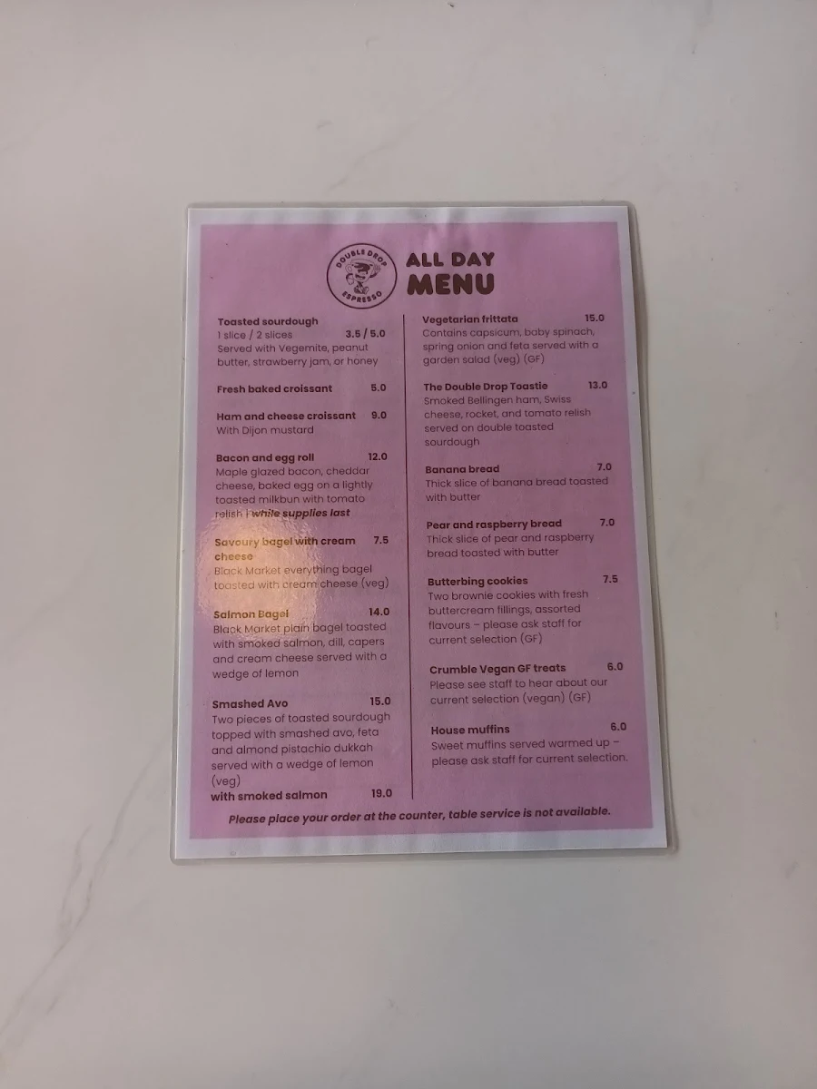 Menu photo 1