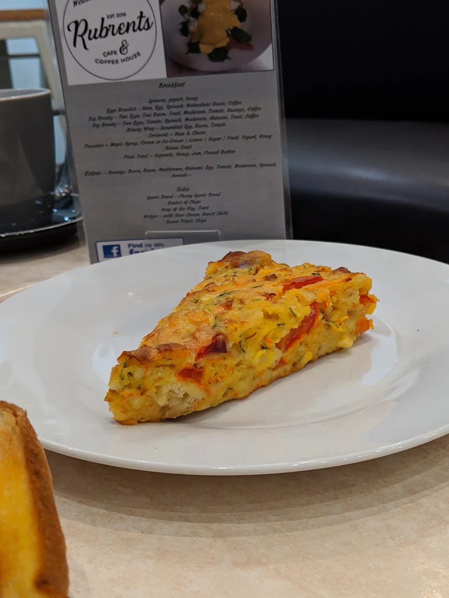 Menu, Rubrents cafe