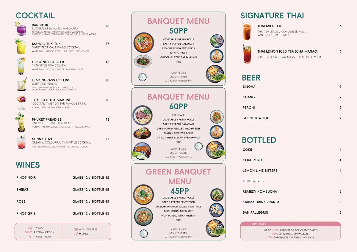 Menu, Brothers Keeper Cafe
