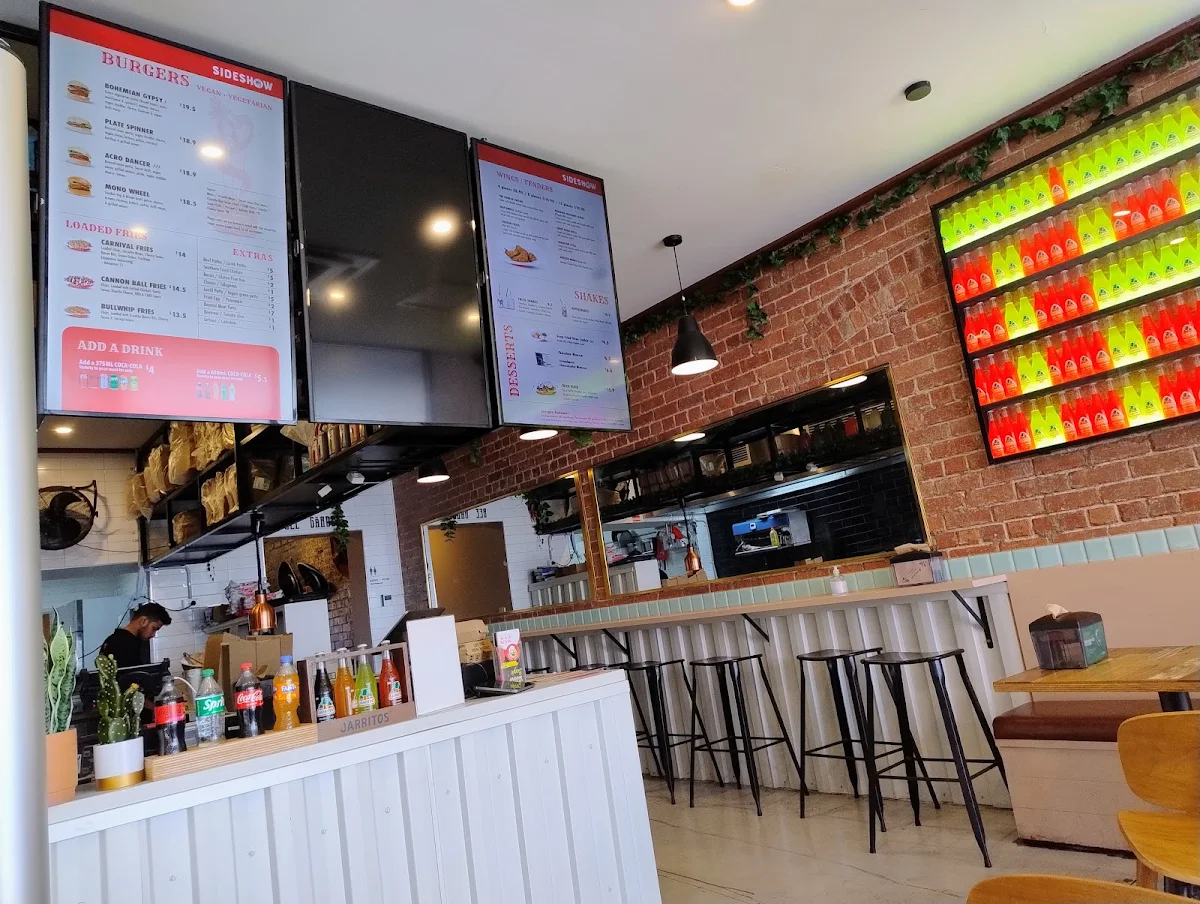 Vibe, Sideshow Burgers Seddon