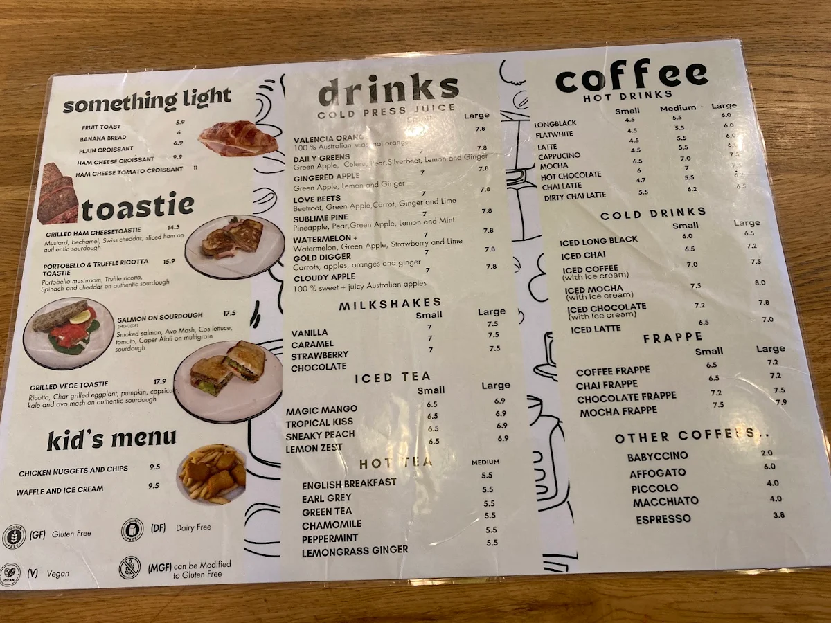 Menu, Goodfellas