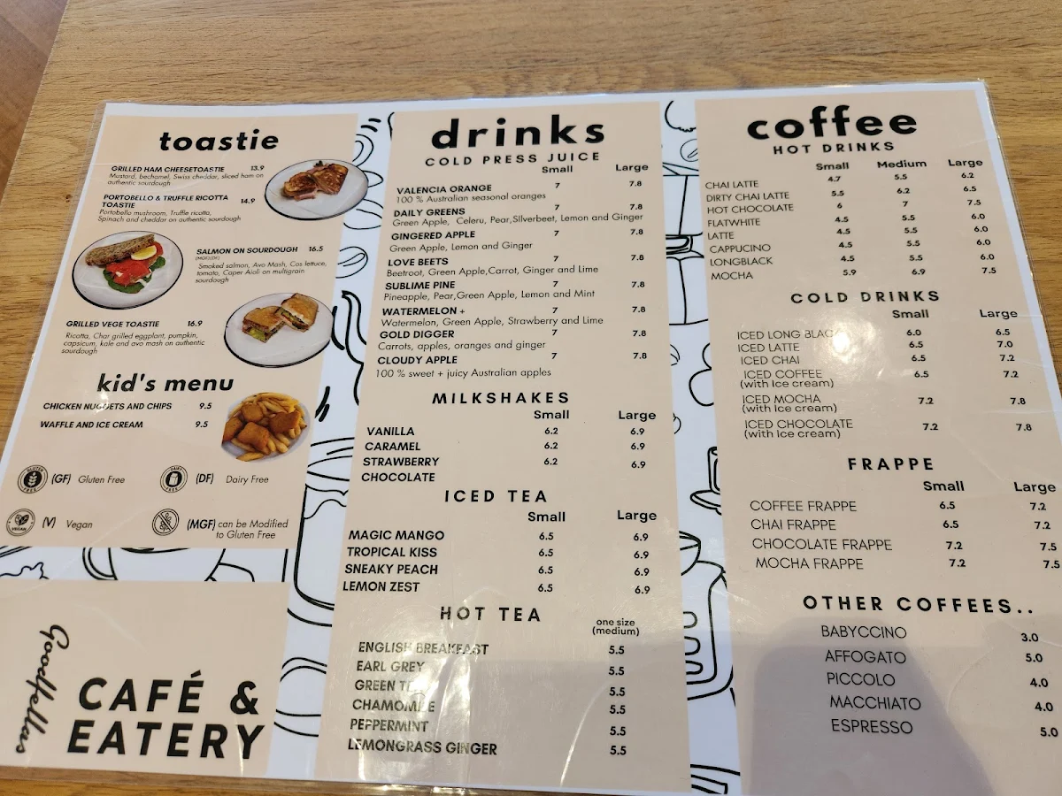 Menu, Goodfellas