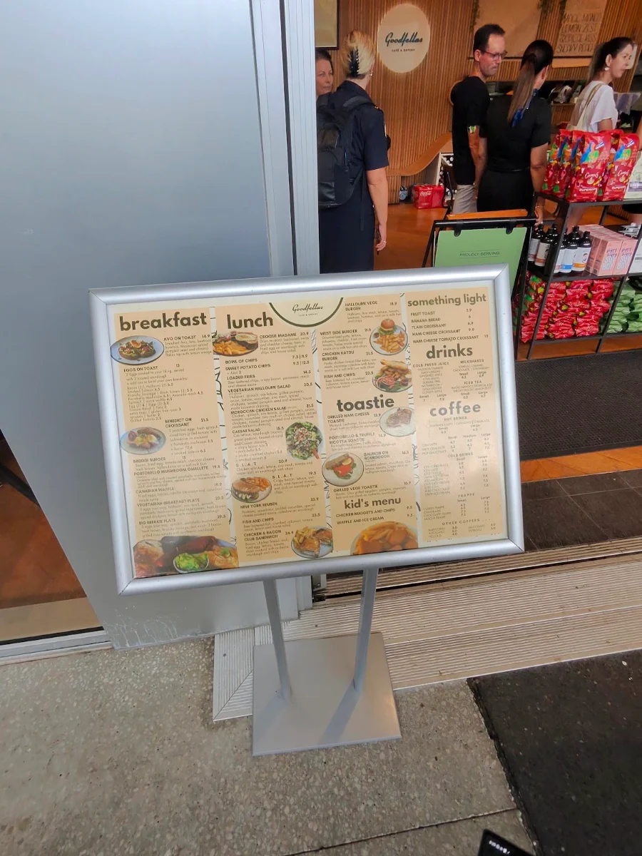 Menu, Goodfellas
