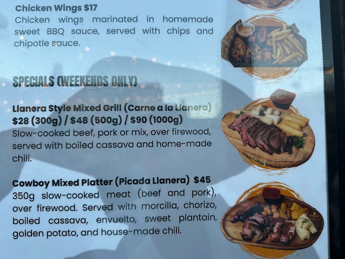 Menu, Mecato - Dessert Bar
