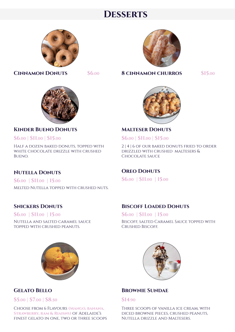 Menu photo 1
