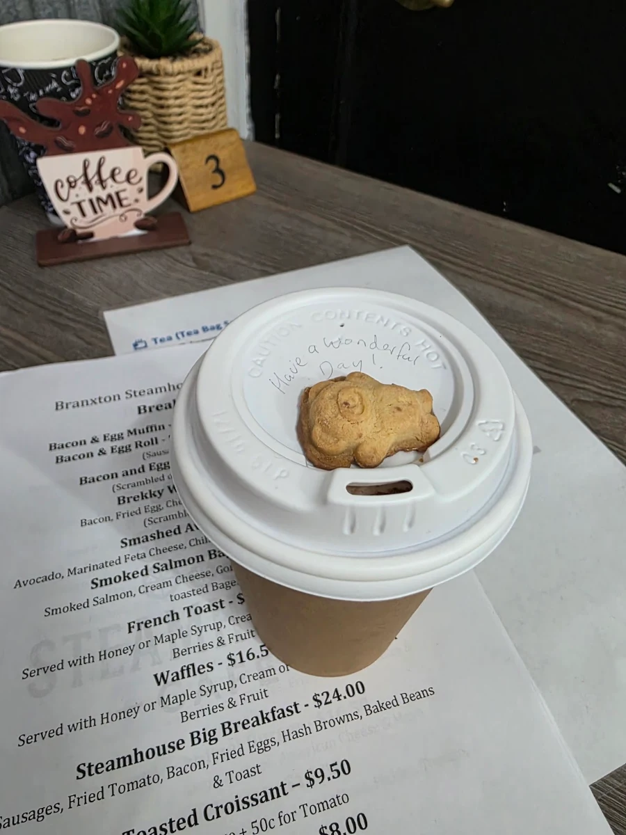 Menu, Steamhouse Cafe