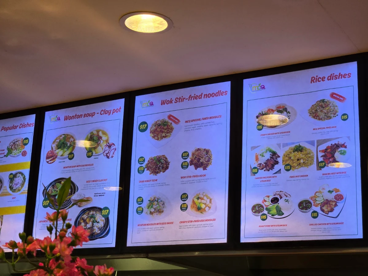 Menu, MCQ Vietnamese Street Food