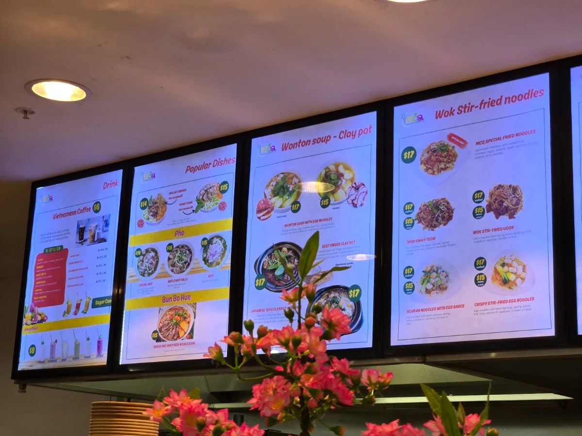 Menu, MCQ Vietnamese Street Food