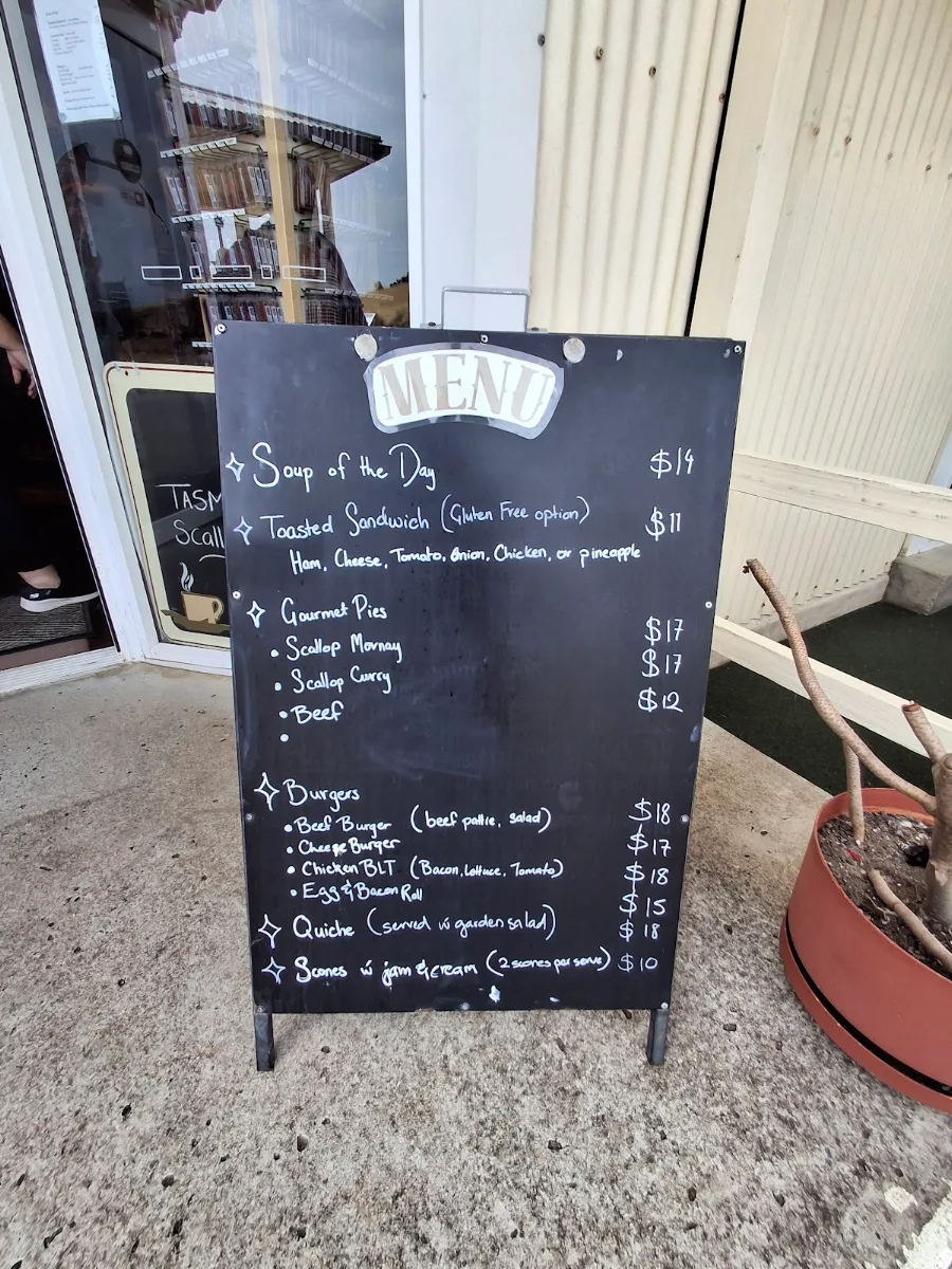 Menu, Nut Rock Cafe Stanley