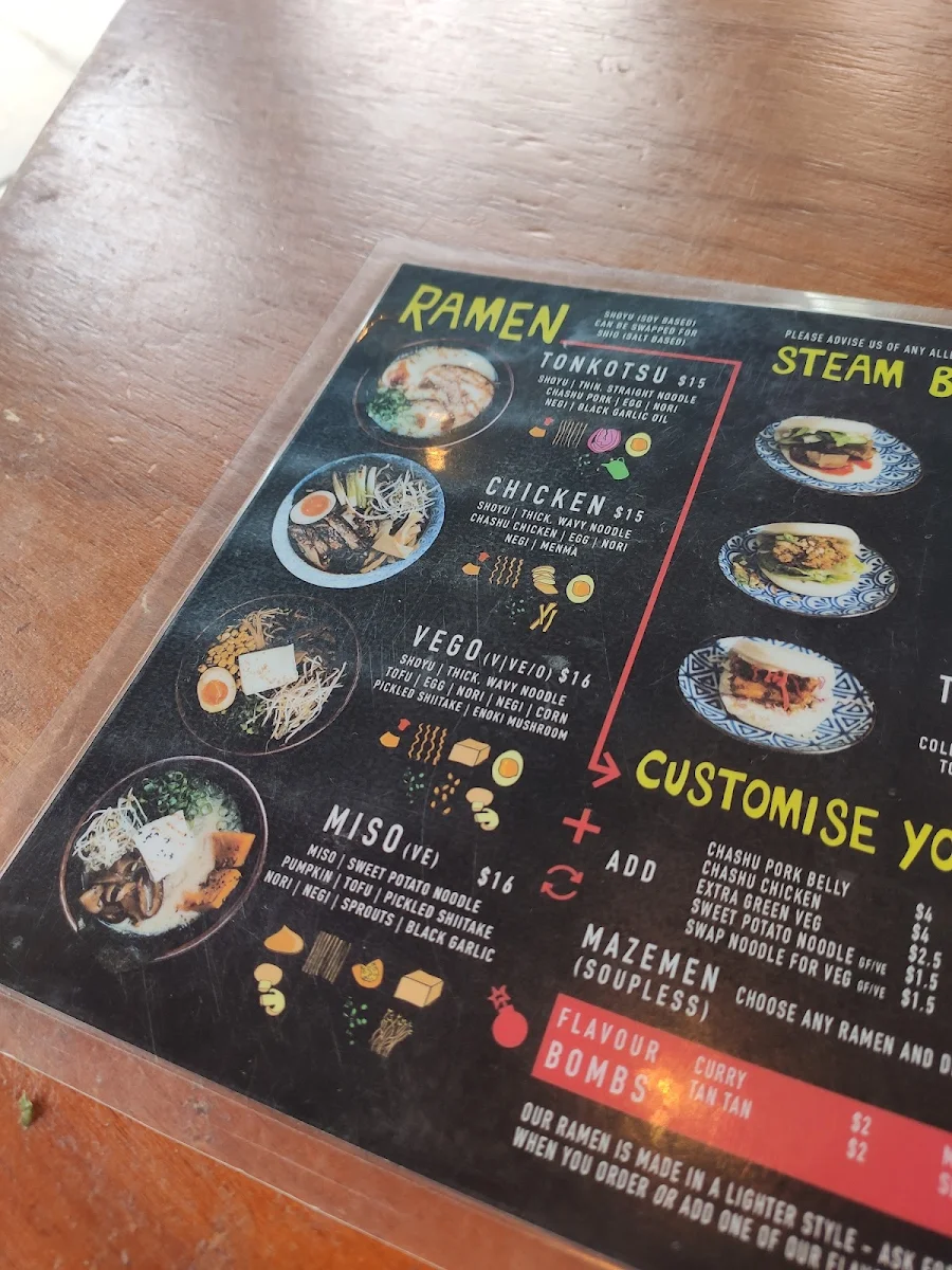 Menu, Hai Hai