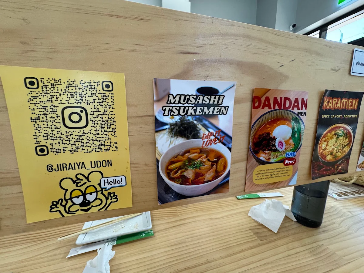 Menu, JIRAIYA