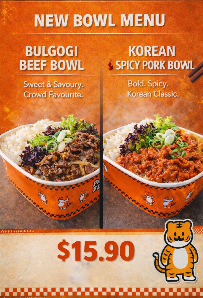 Menu, PAPA TIGER
