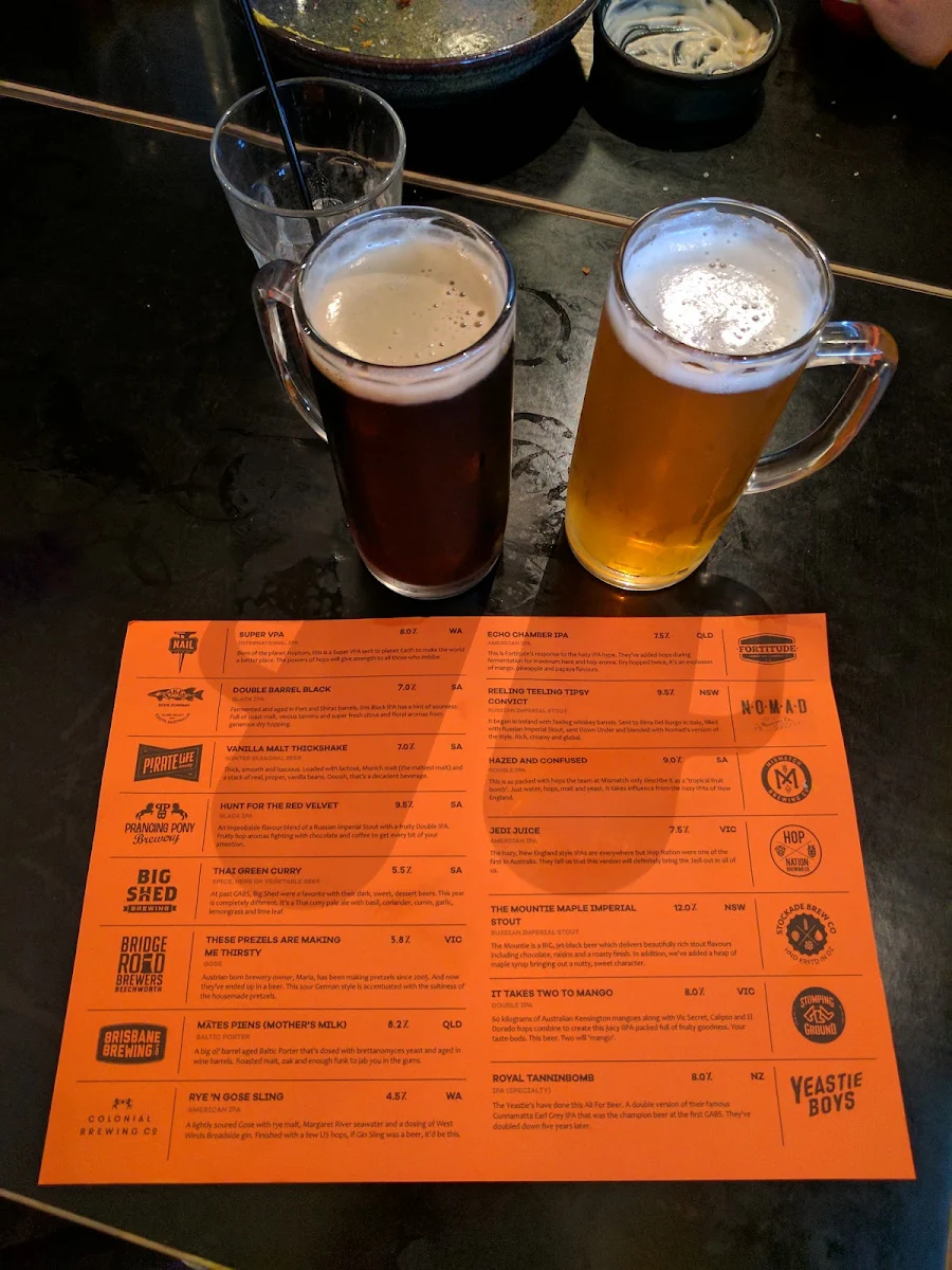 Menu, The Franklin Hotel