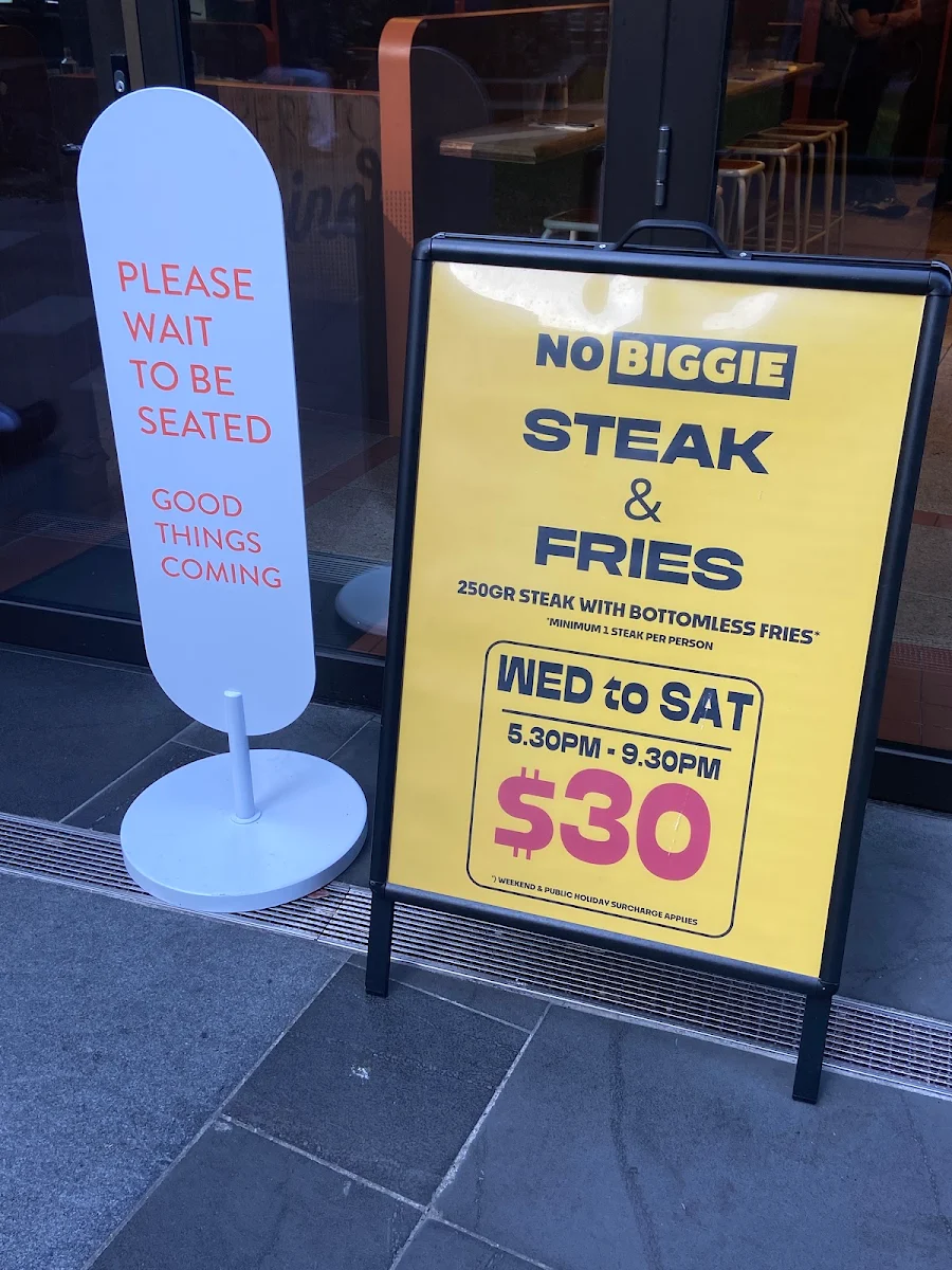 Menu, No Biggie