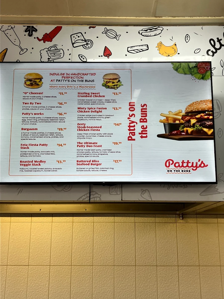 Menu, Yarra Fry & Grill