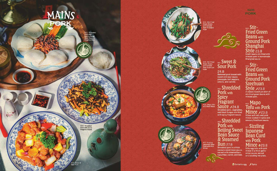 Menu, Mandarin Duck Tea Tree Plaza