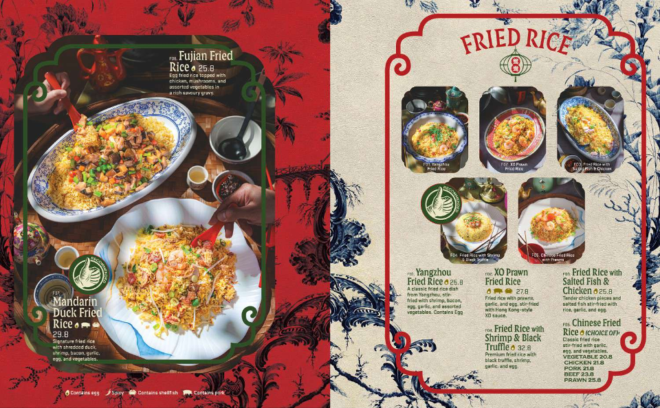 Menu, Mandarin Duck Tea Tree Plaza