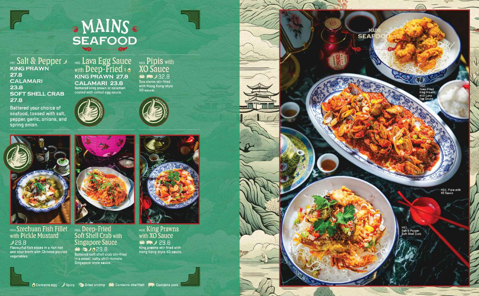 Menu, Mandarin Duck Tea Tree Plaza