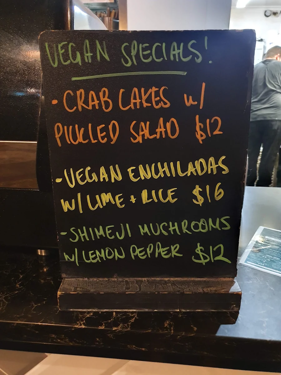 Menu, The Kent Hotel