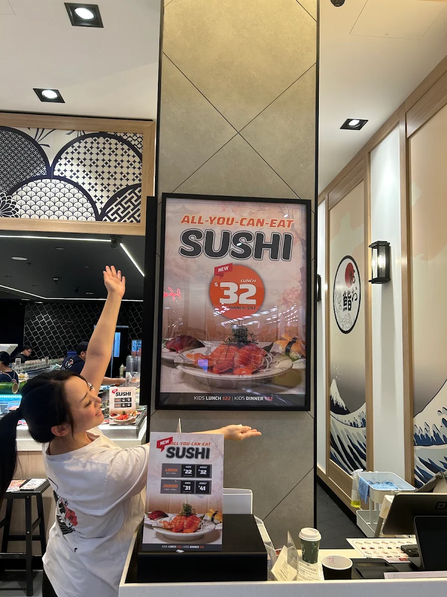 Menu, OOH Sushi