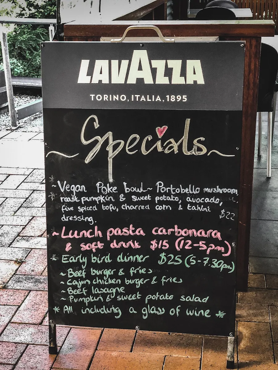 Menu, Village Cafe Restaurant & Bar