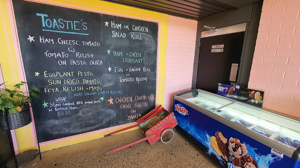 Menu, Max's on the Beach