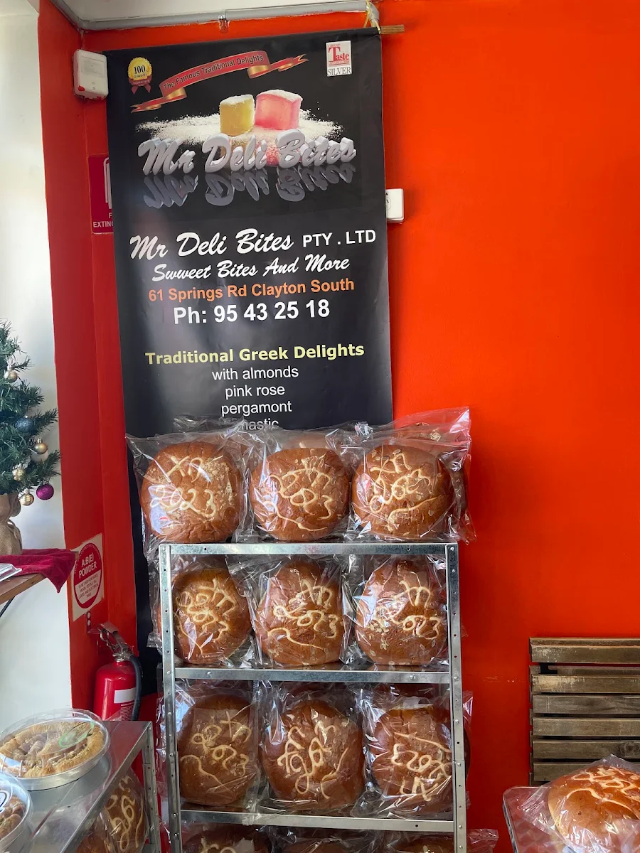 Menu, Mr Deli Bites PTY LTD