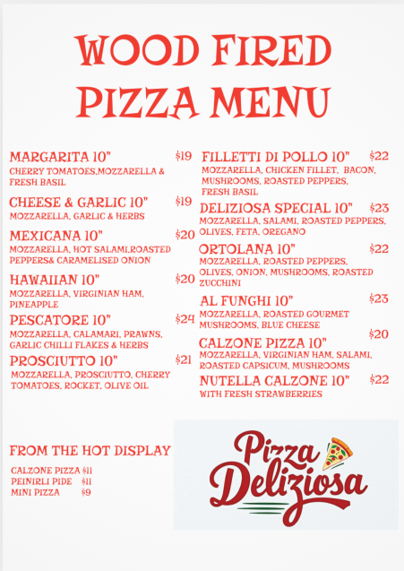 Pizza Deliziosa cover