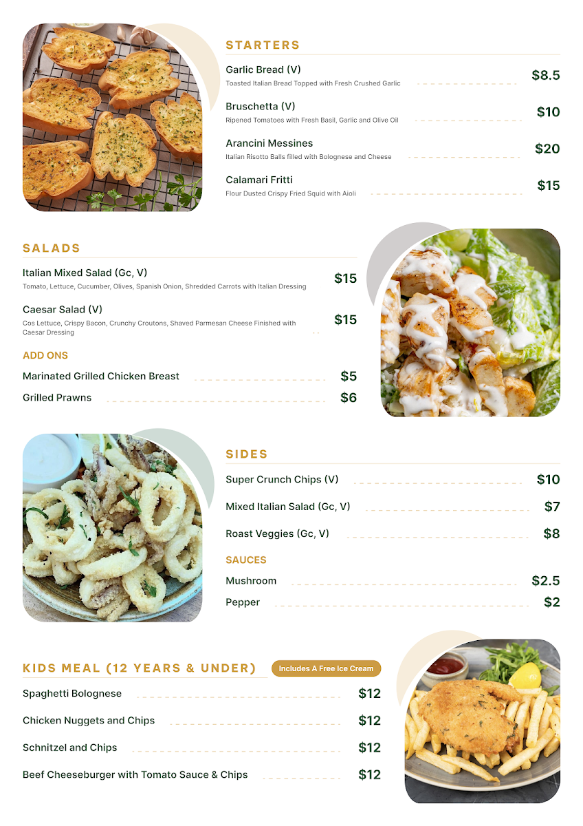 Menu, Bowl and Bites Bistro