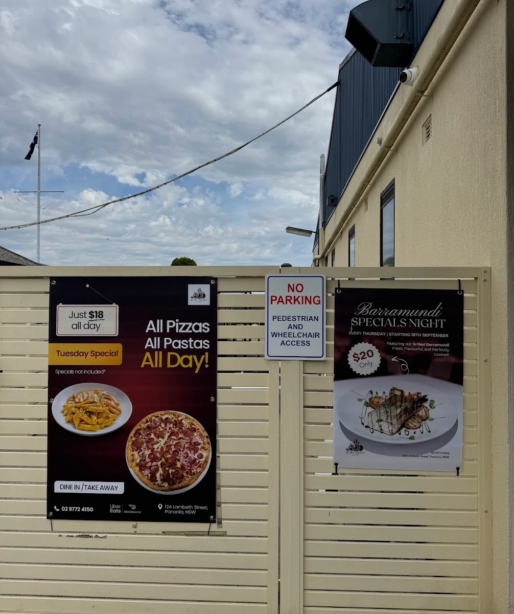 Menu, Bowl and Bites Bistro