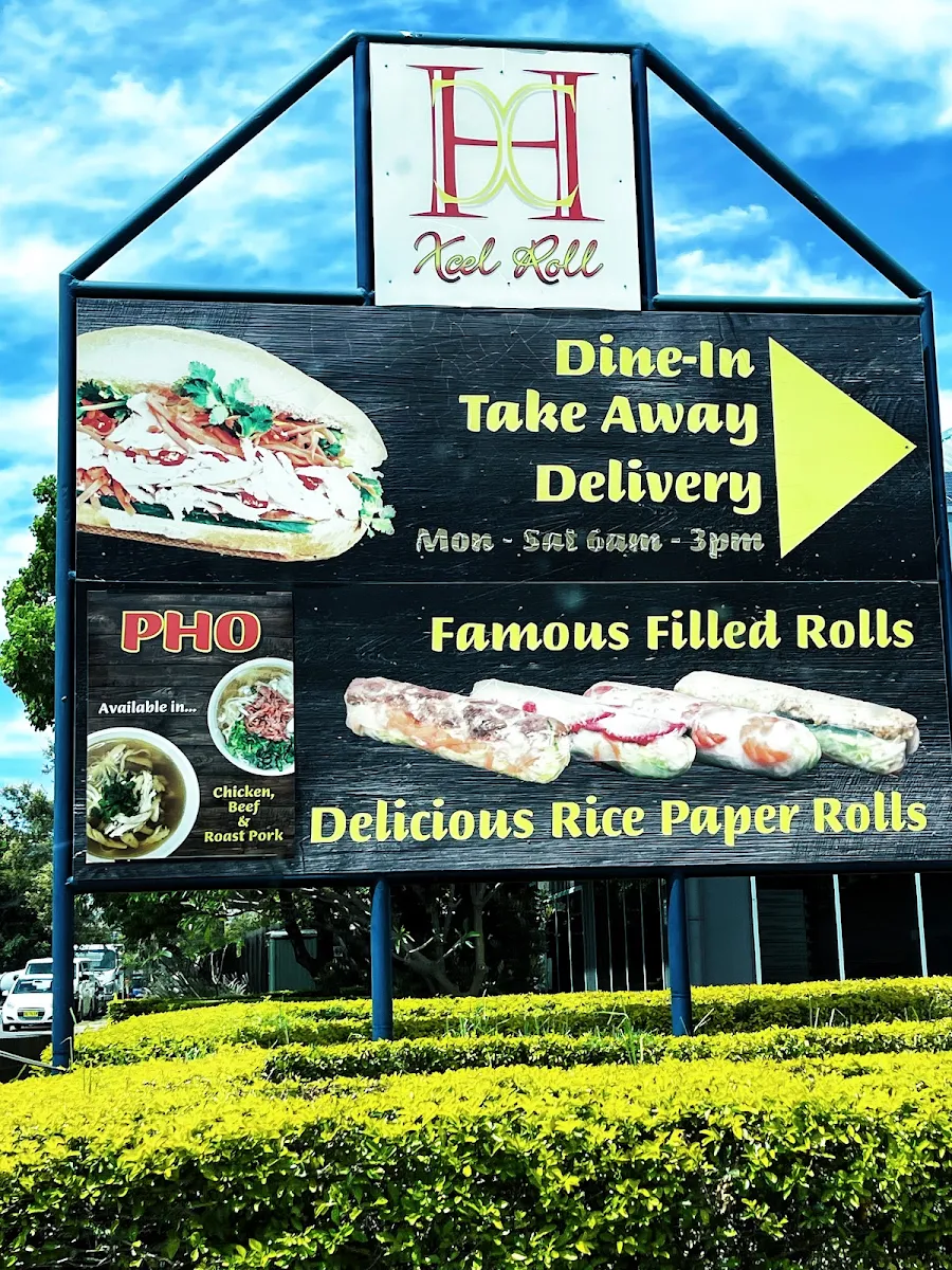 Menu, Xcel Roll