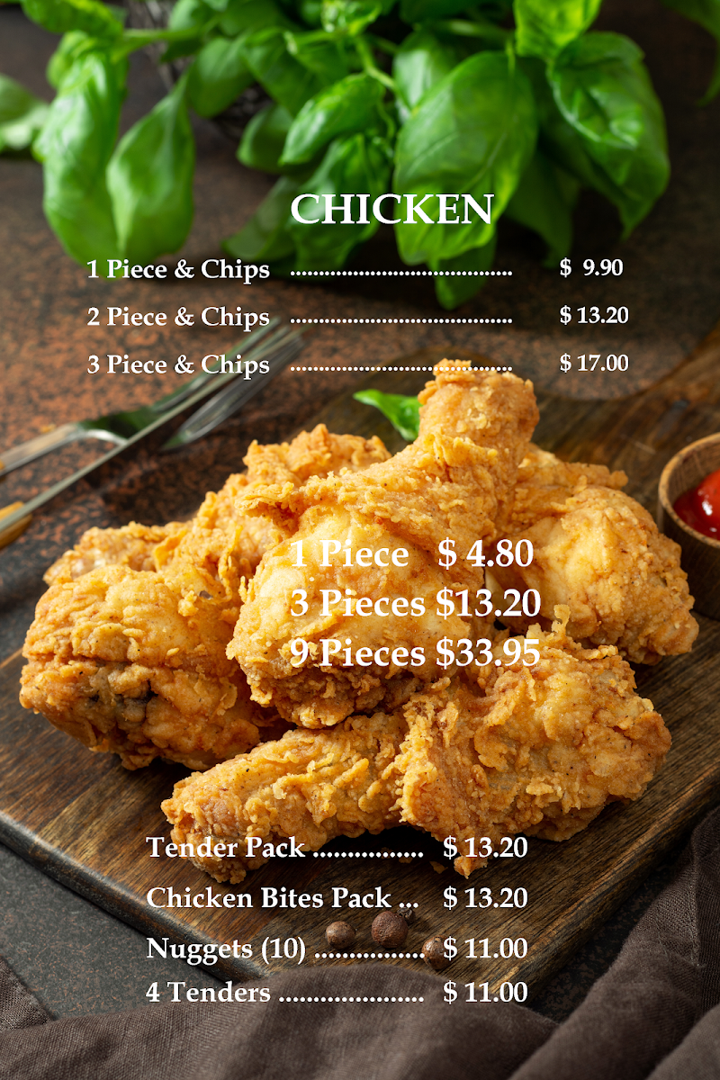 Menu, Christine's Food Services