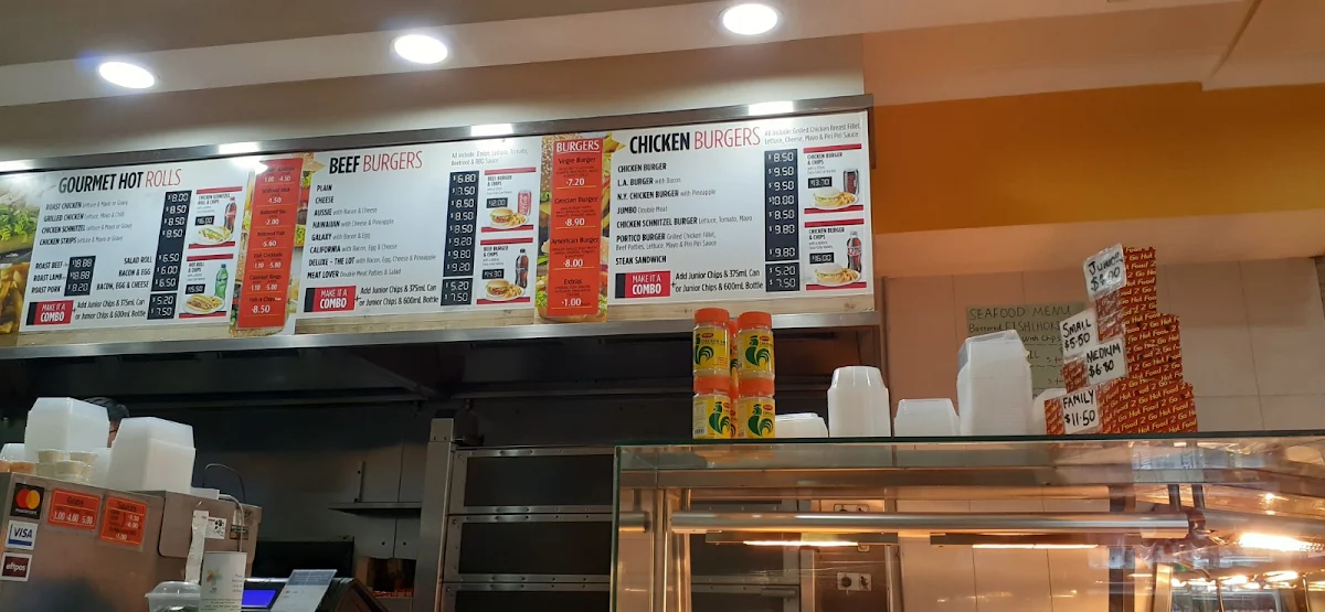 Menu, Portico Chicken