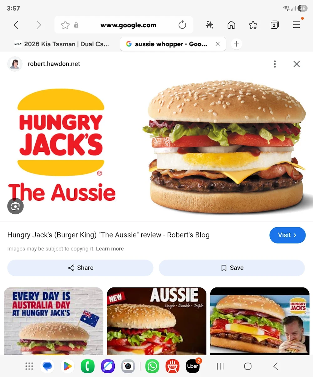 Menu, Hungry Jack's Burgers Bankstown Christies