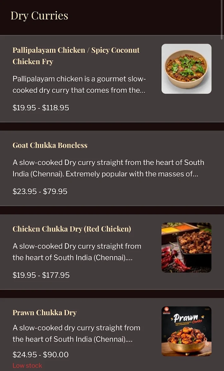 Menu photo 1