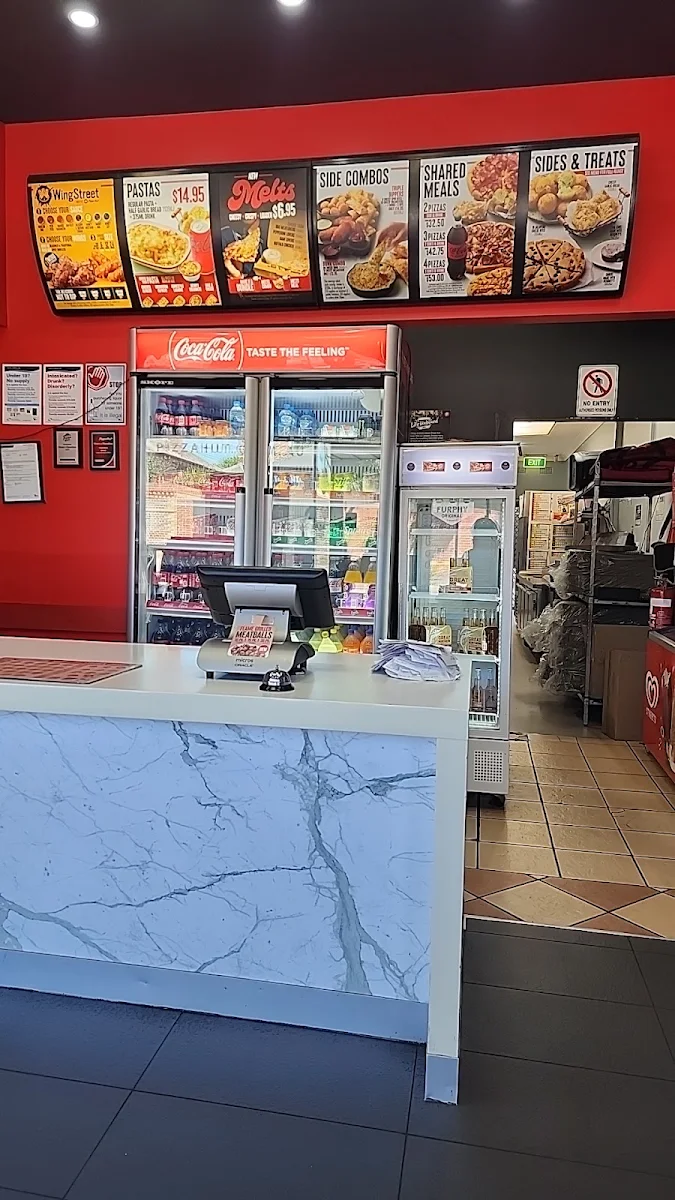 Menu, Pizza Hut Prahran