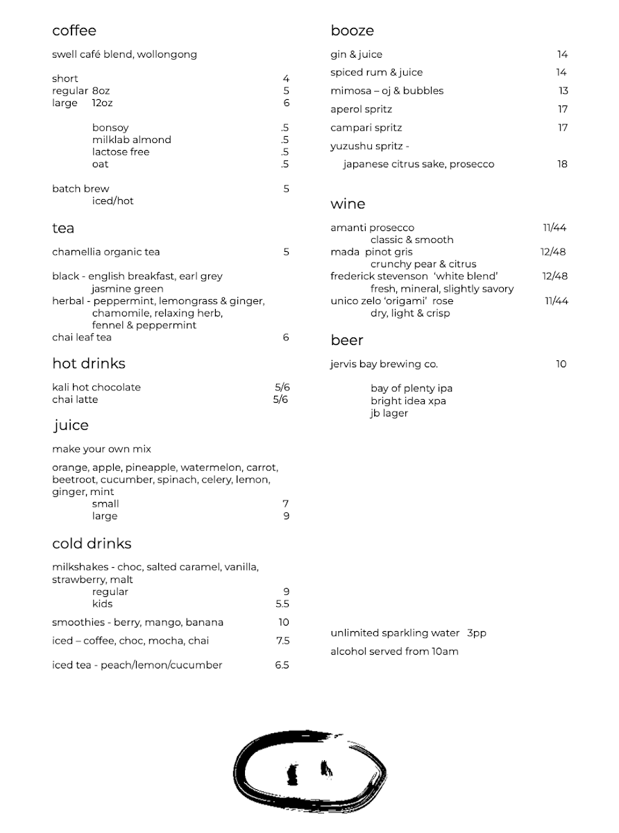 Menu, 5 Little Pigs