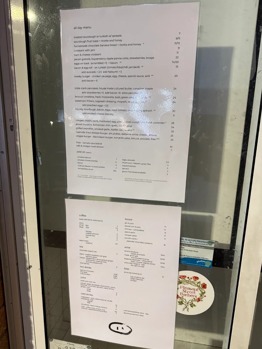Menu, 5 Little Pigs