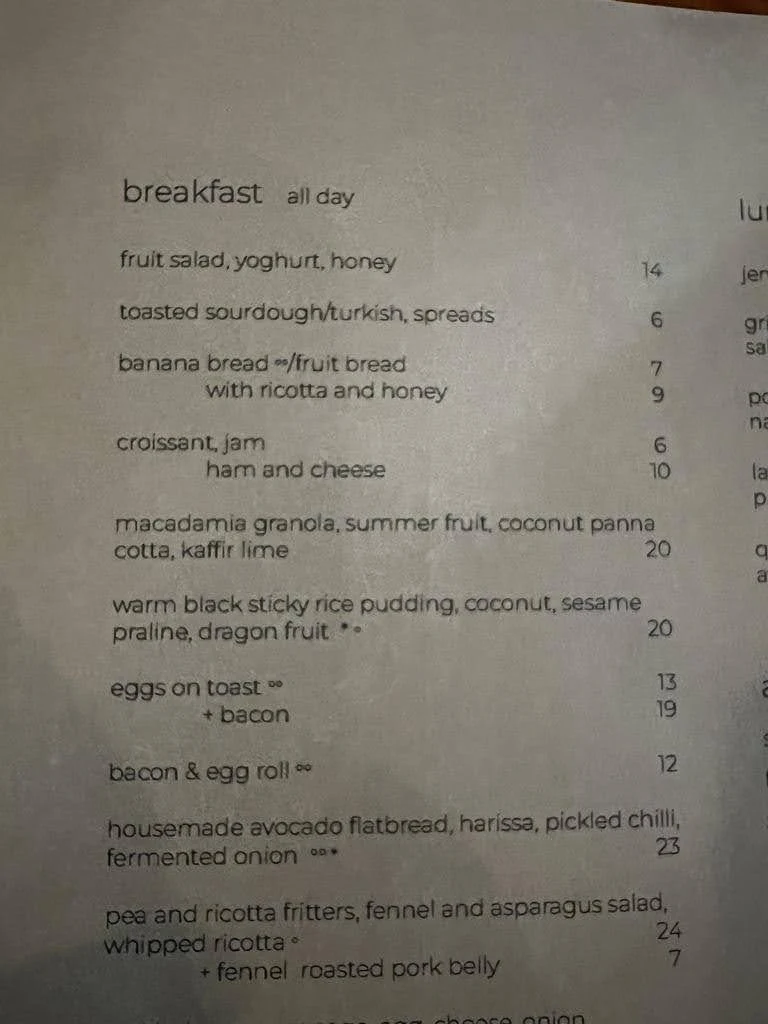Menu, 5 Little Pigs
