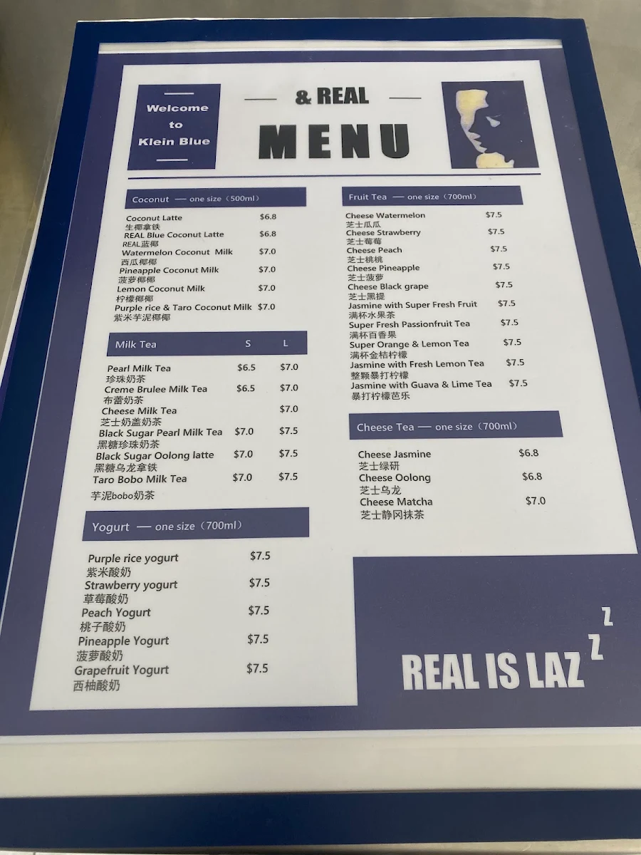 Menu, &REAL