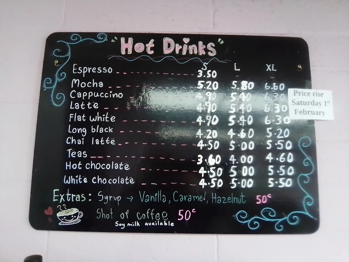 Menu, Spuds Portland