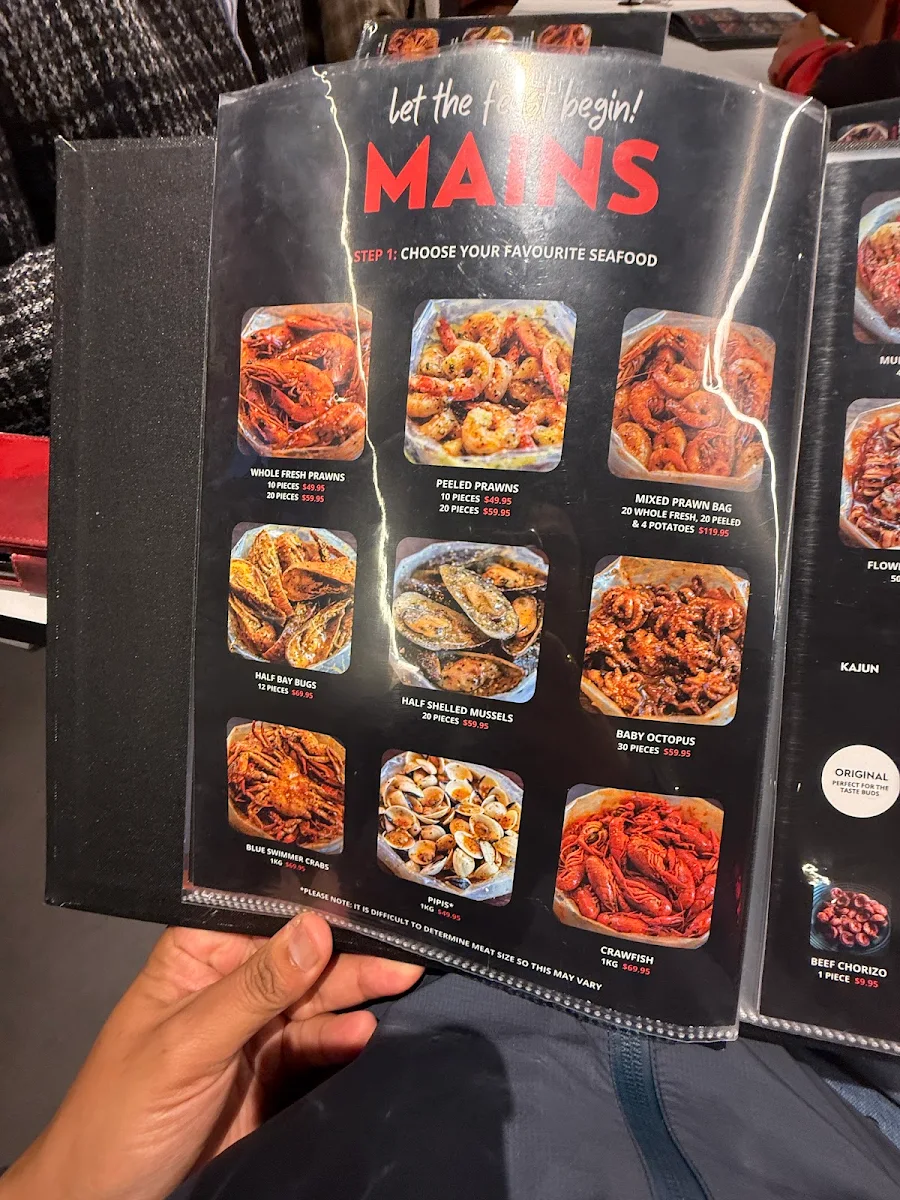 Menu, Kickin'Inn Broadmeadows