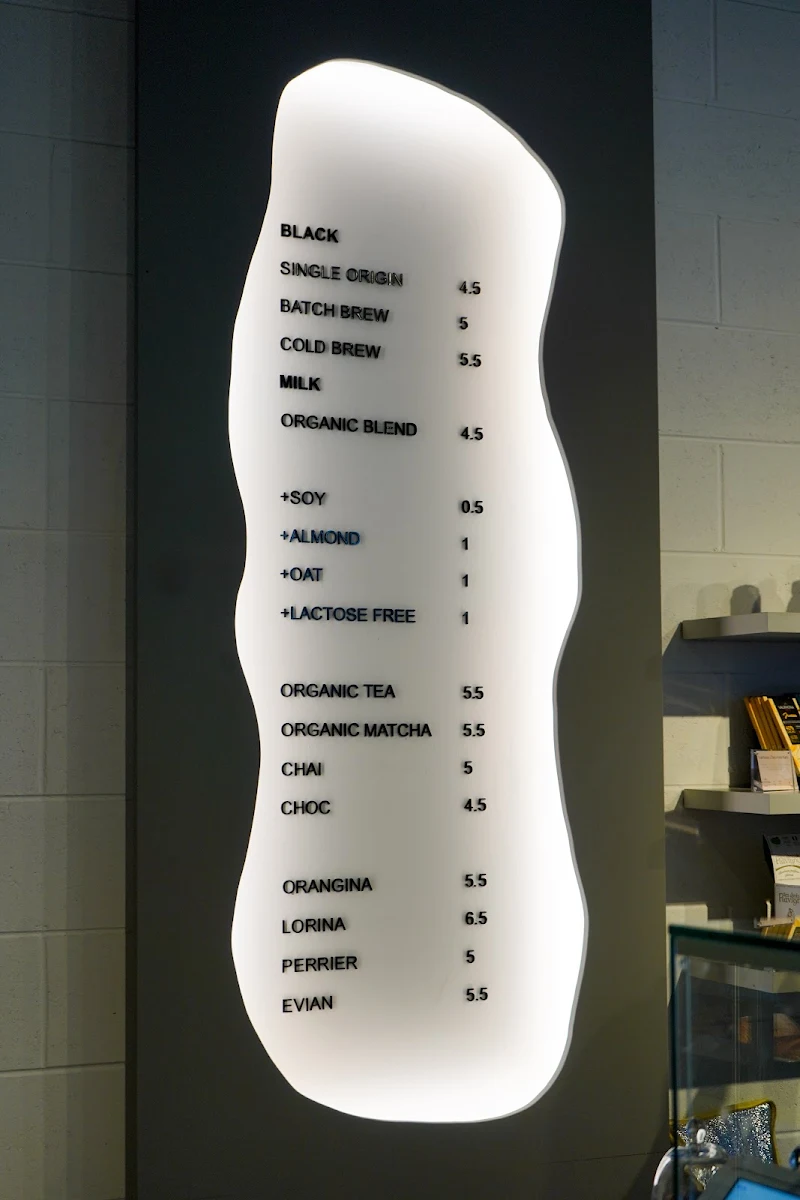 Menu, Le Yeahllow - Cake Shop South Yarra