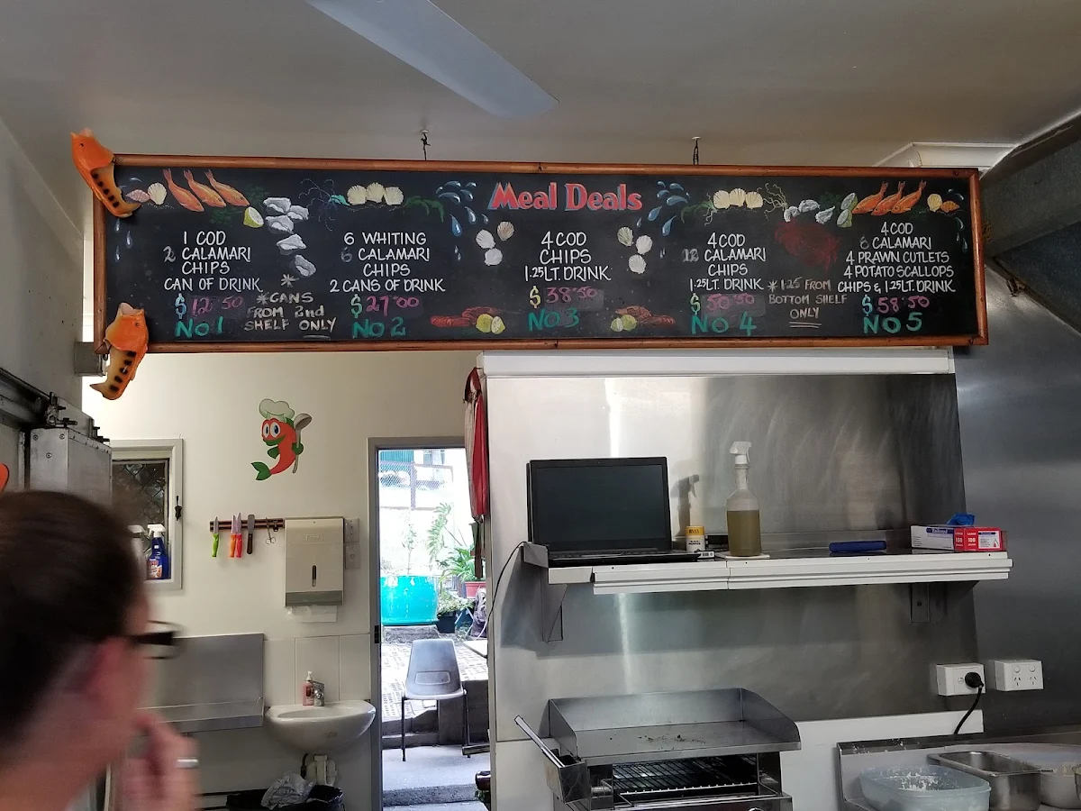 Menu, Ocean Breeze Seafoods