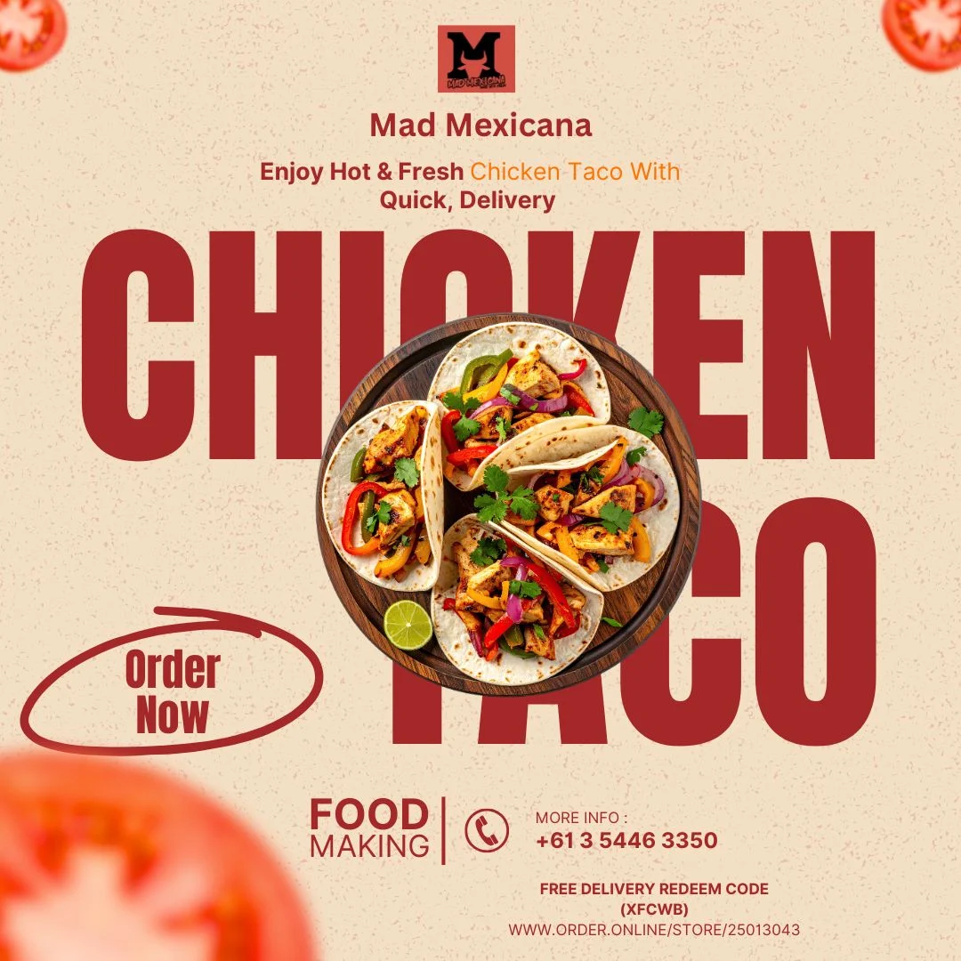 Menu, Mad Mexicana