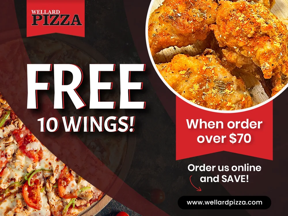 Menu, Wellard Pizza