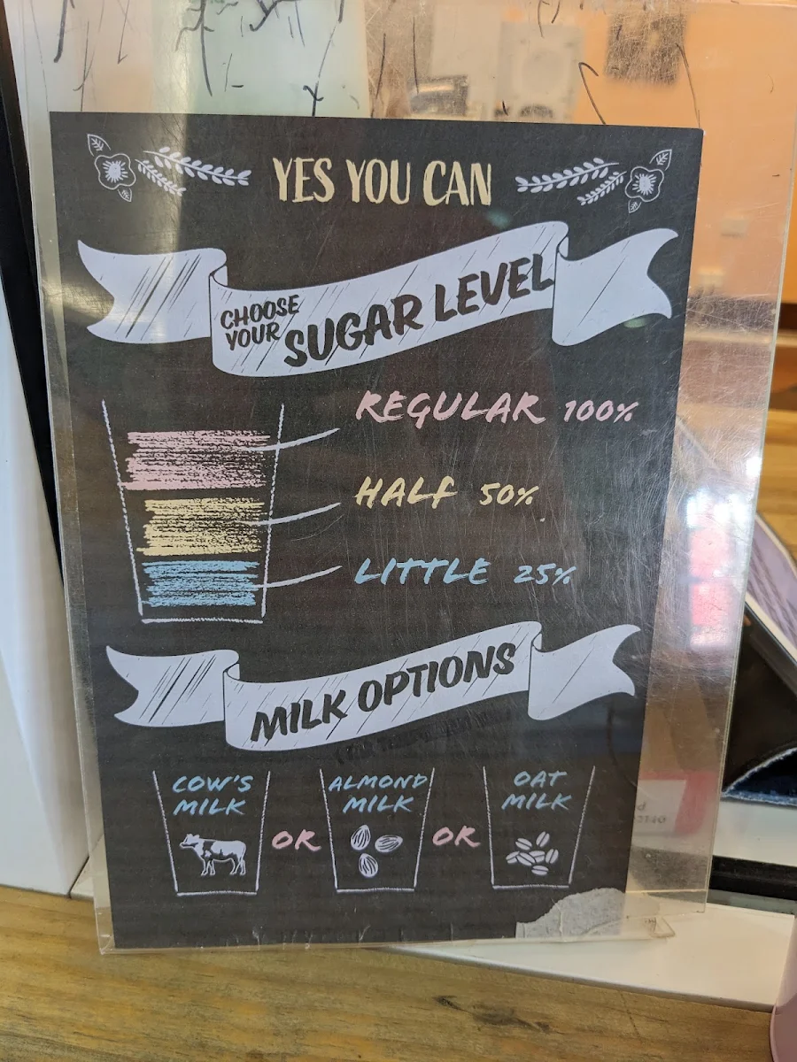 Menu, Bubble Cat