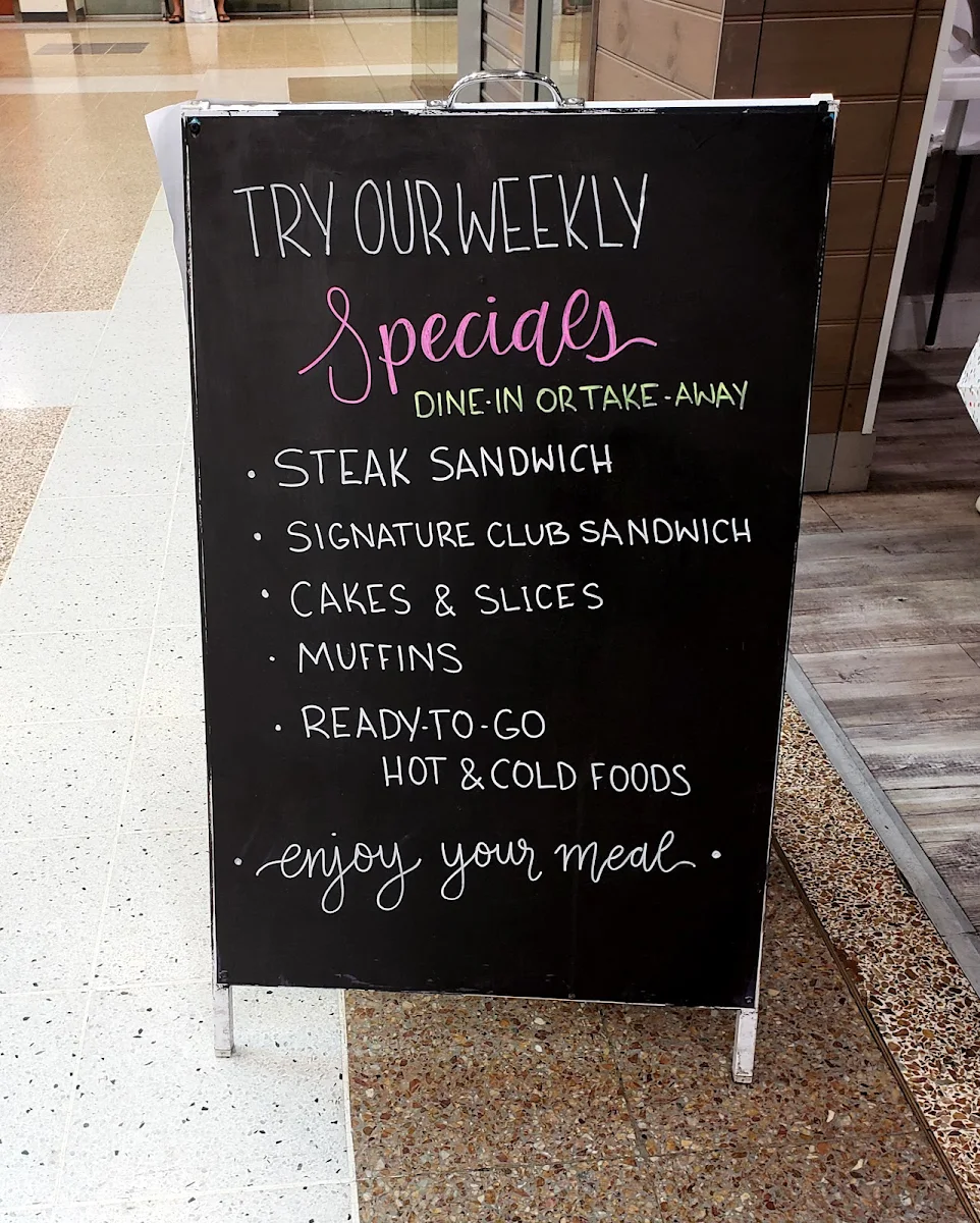 Menu, E Cupz Cafe